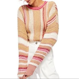 NWT Free People Show Me Love Sweater
